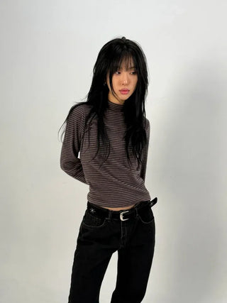 Lia Half Turtleneck Long Sleeve