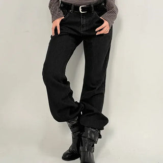 Muddy Black Flare Jeans