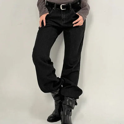 Muddy Black Flare Jeans