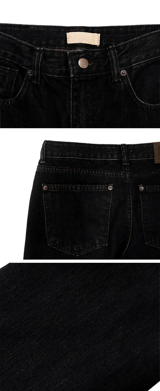 Muddy Black Flare Jeans