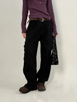 Dyed Pig Cargo Pants