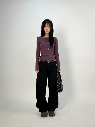 Eto Eyelet Shoulder Bag