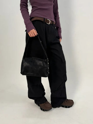 Eto Eyelet Shoulder Bag