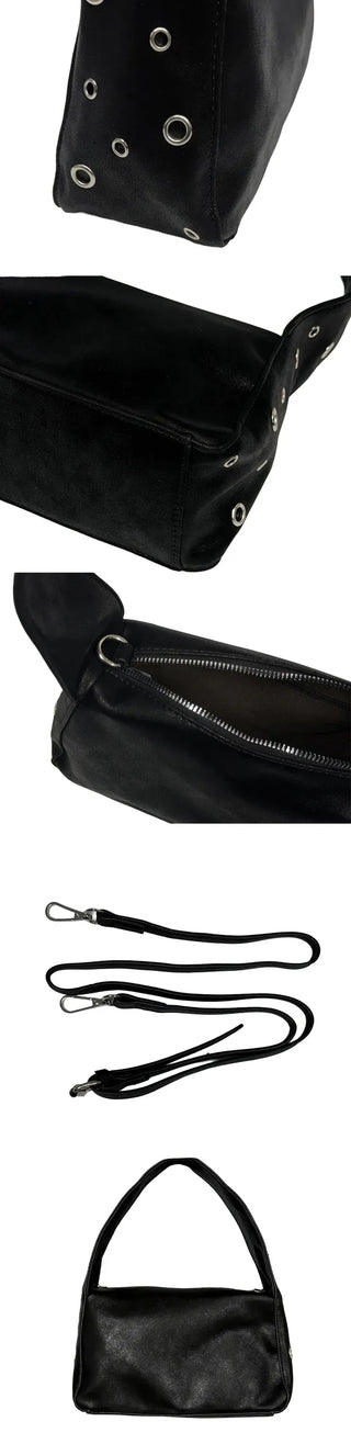 Eto Eyelet Shoulder Bag