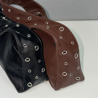 Eto Eyelet Shoulder Bag