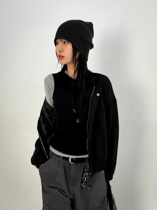 Appel Suede Biker Jacket