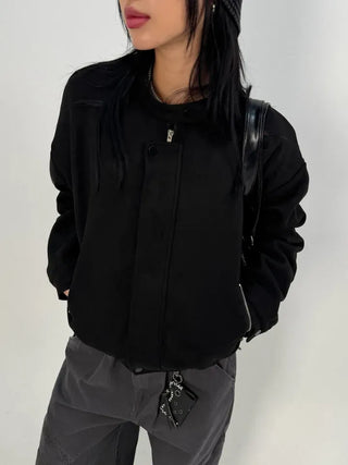 Appel Suede Biker Jacket