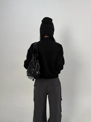 Appel Suede Biker Jacket