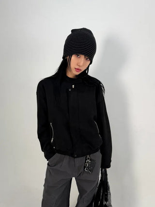 Appel Suede Biker Jacket