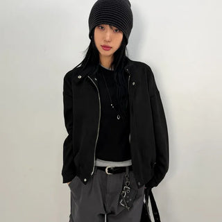 Appel Suede Biker Jacket