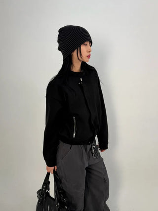 Appel Suede Biker Jacket