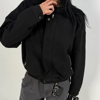 Appel Suede Biker Jacket