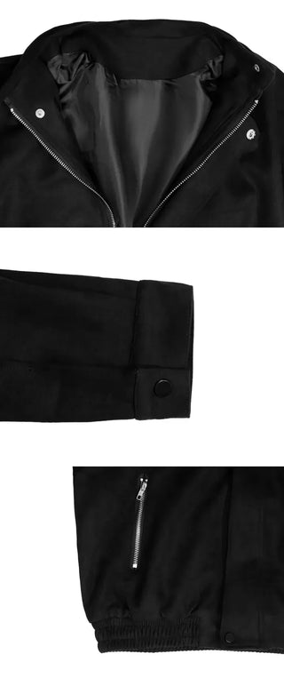 Appel Suede Biker Jacket