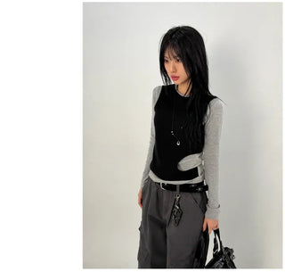 Dapper Pocket Studded Shoulder Bag