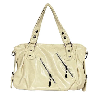 Dapper Pocket Studded Shoulder Bag