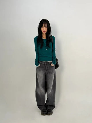 Jade Tencel Long Sleeve