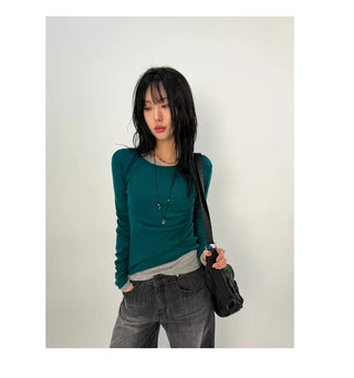 Jade Tencel Long Sleeve