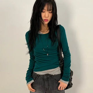 Jade Tencel Long Sleeve