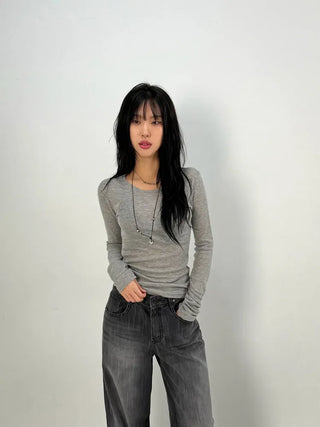 Jade Tencel Long Sleeve