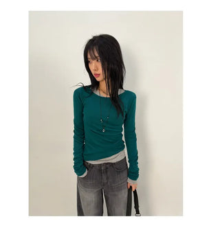 Jade Tencel Long Sleeve