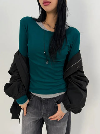 Jade Tencel Long Sleeve