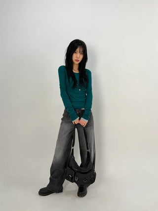 Jade Tencel Long Sleeve