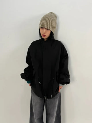 Striped Long Beanie