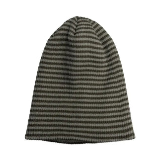 Striped Long Beanie