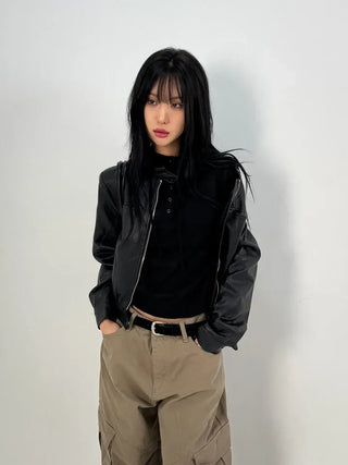 Nice High-Neck Hooded Knit