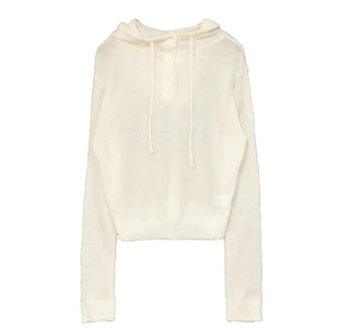 Nice High-Neck Hooded Knit