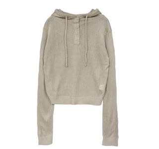 Nice High-Neck Hooded Knit