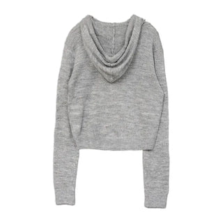Nice High-Neck Hooded Knit