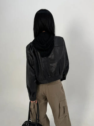 Bass Cut-out Washed Cargo Pants