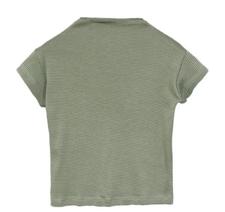 Moon Stripe Half Tee