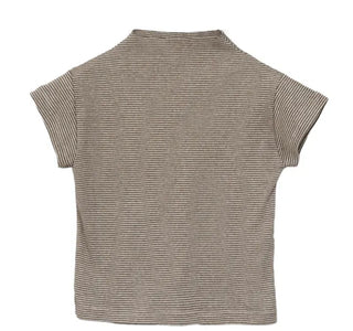 Moon Stripe Half Tee