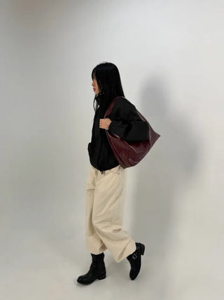 Folding Over Wide Pants