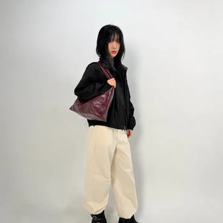 Folding Over Wide Pants