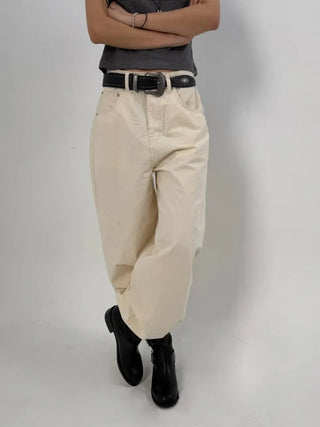 Folding Over Wide Pants