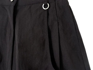 Double Pintuck Bermuda Pants