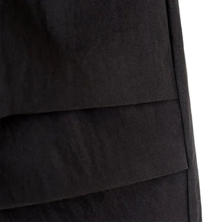 Double Pintuck Bermuda Pants