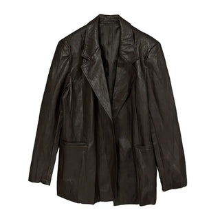 Tailor Boxy Leather Jacket