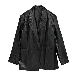Tailor Boxy Leather Jacket