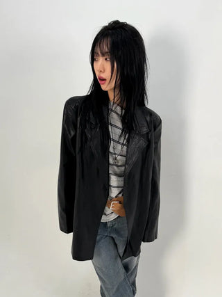 Ready Buckle Suede Belt
