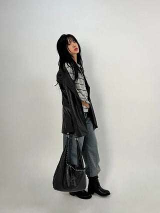 Ready Buckle Suede Belt