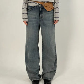 Ready Buckle Suede Belt