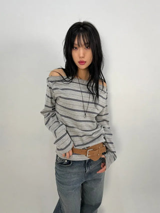 Ready Buckle Suede Belt
