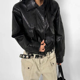 Even Crop Rider Jacket