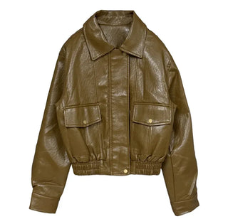 Even Crop Rider Jacket