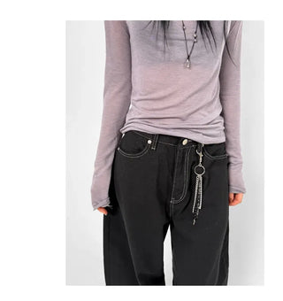 Offset Tab Balloon Pants
