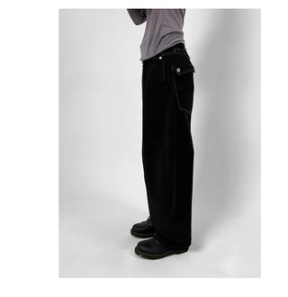 Offset Tab Balloon Pants